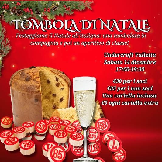 Tombola di natale (Post Instagram)