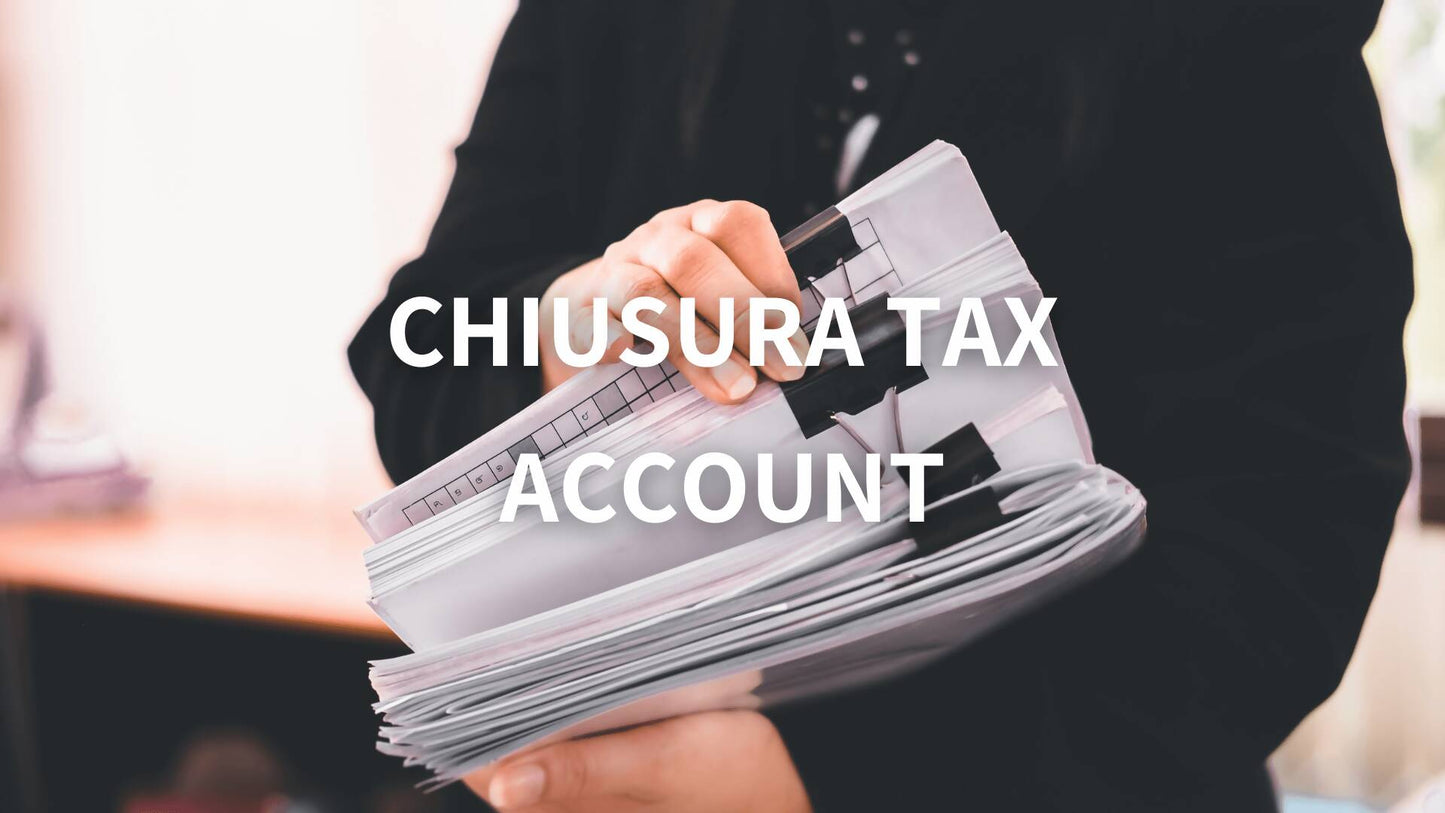 Chiusura Tax Account